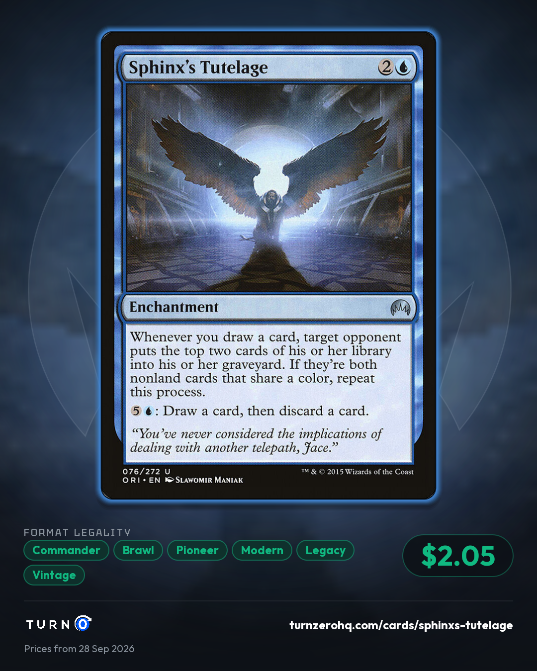 Shareable picture of Sphinx's Tutelage