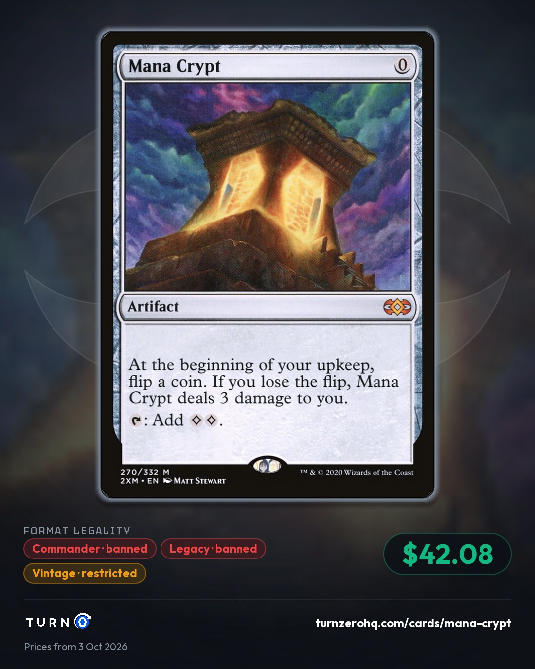 Shareable picture of Mana Crypt