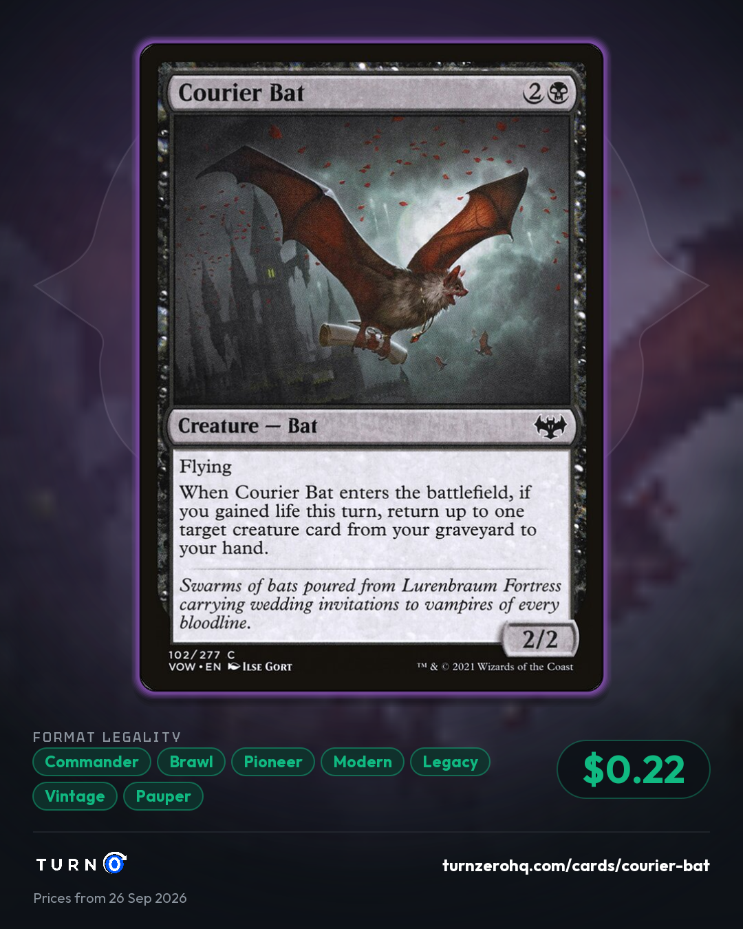 Shareable picture of Courier Bat