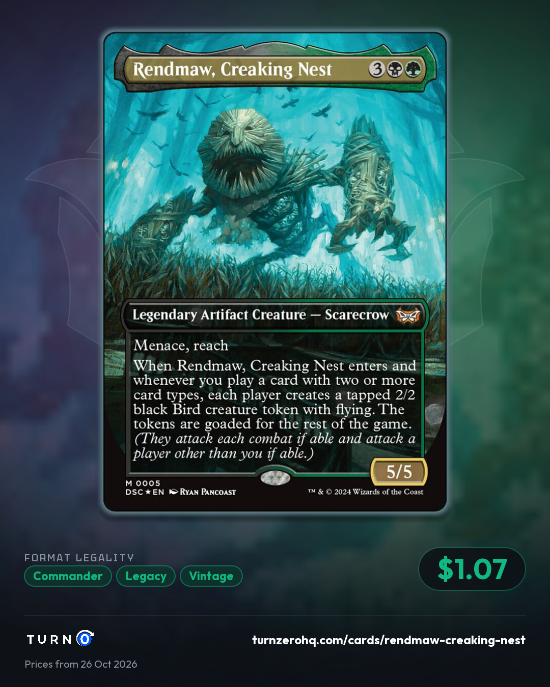 Shareable picture of Rendmaw, Creaking Nest