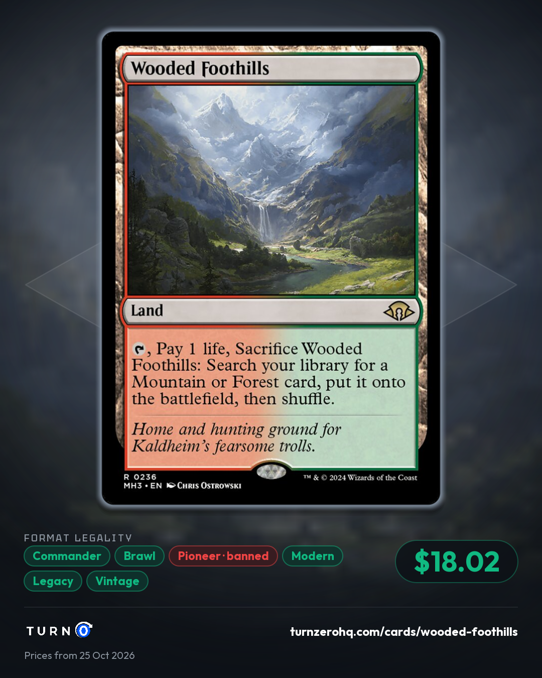 Shareable picture of Wooded Foothills