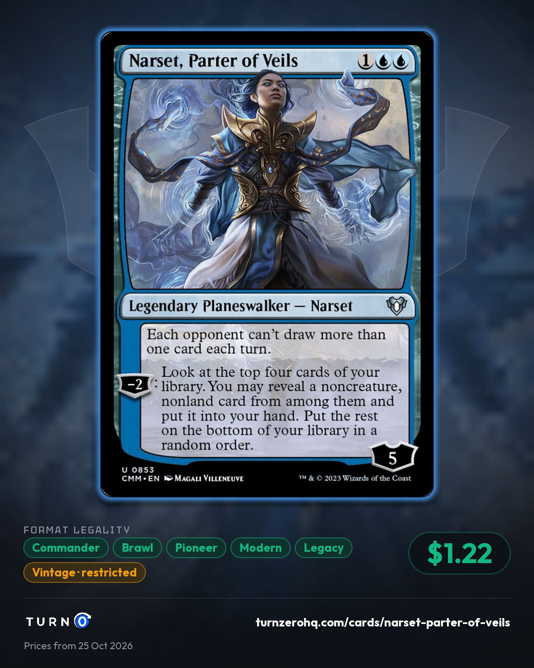 Shareable picture of Narset, Parter of Veils