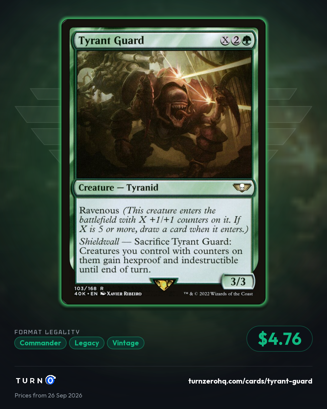 Shareable picture of Tyrant Guard