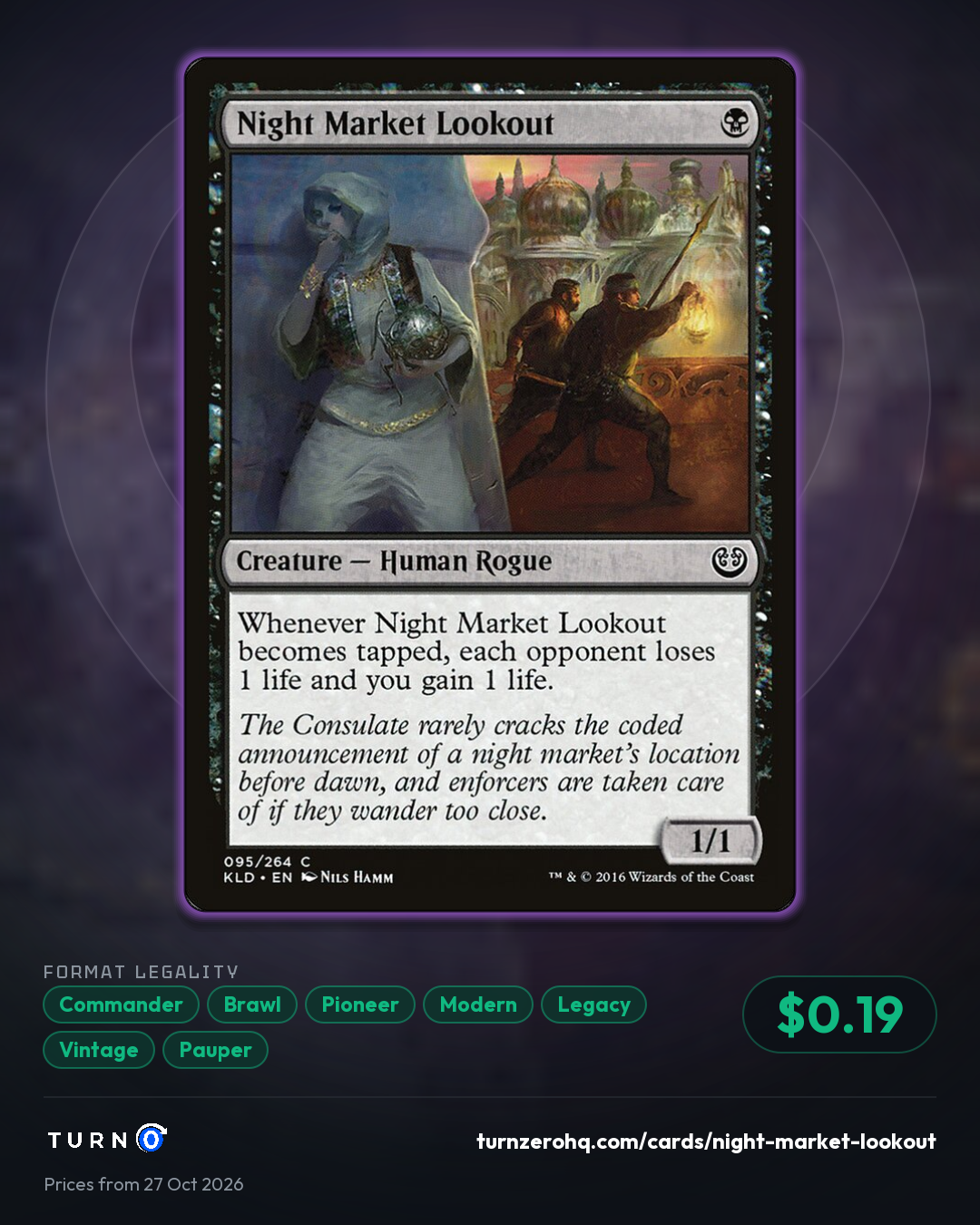 Shareable picture of Night Market Lookout