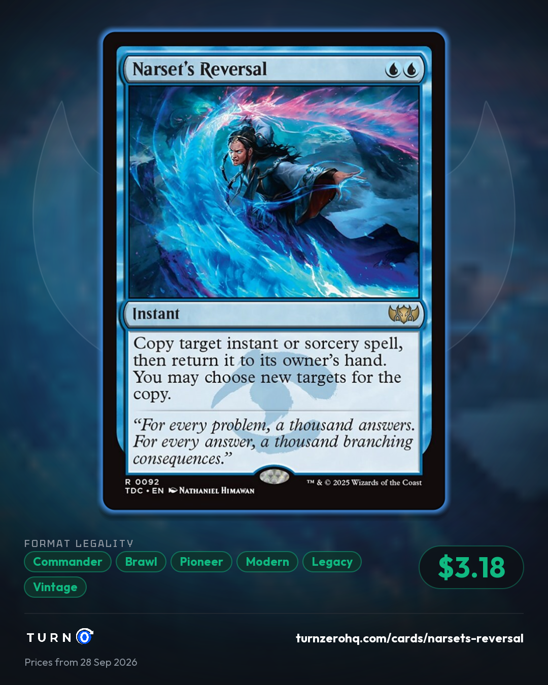 Shareable picture of Narset's Reversal