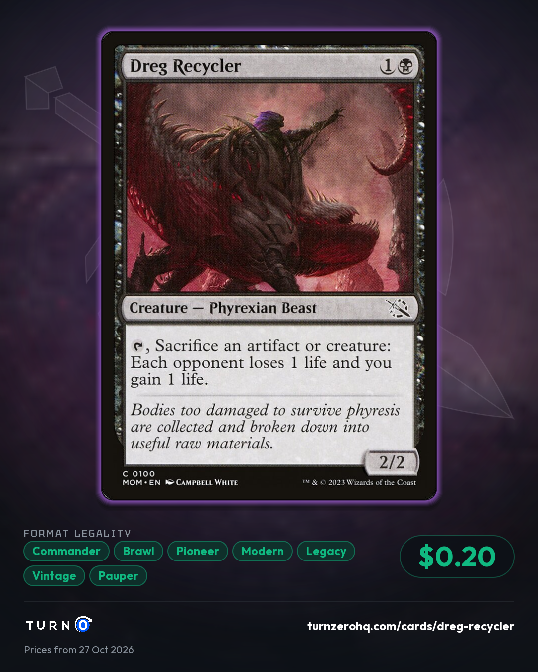 Shareable picture of Dreg Recycler