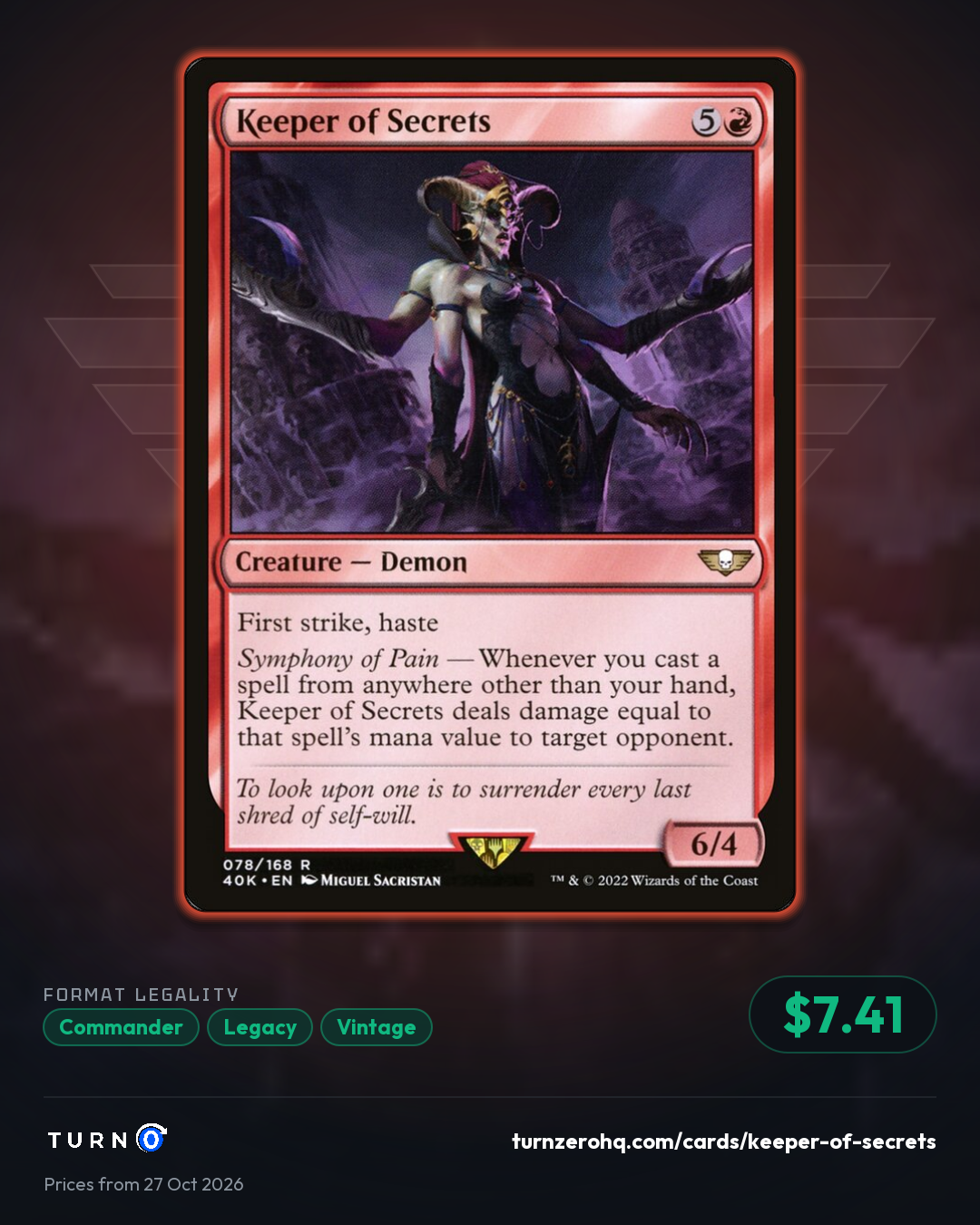 Shareable picture of Keeper of Secrets