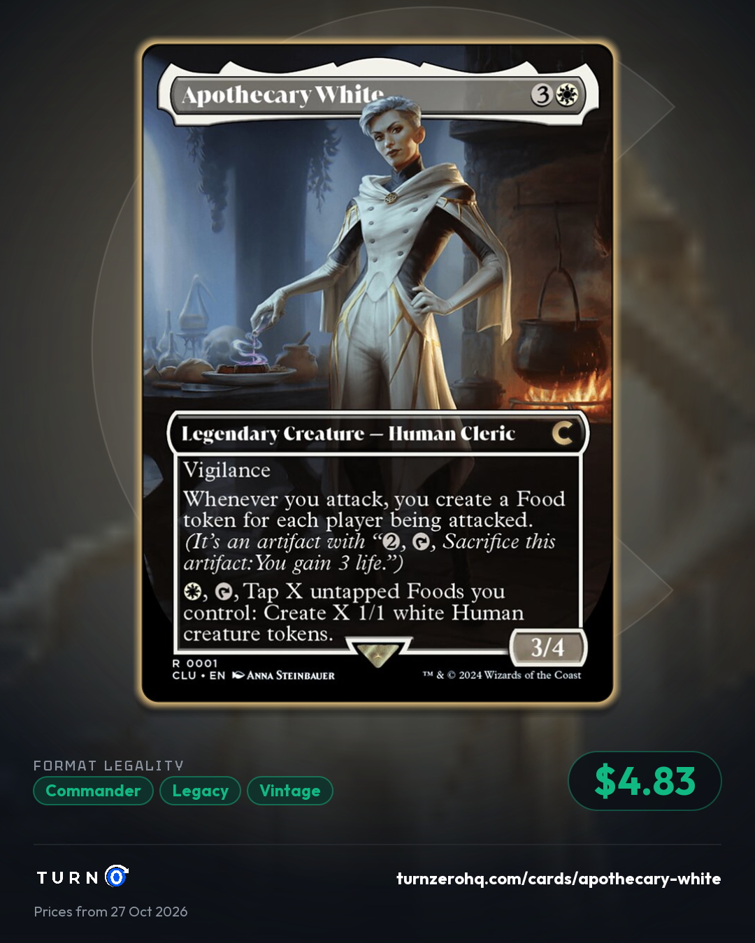 Shareable picture of Apothecary White