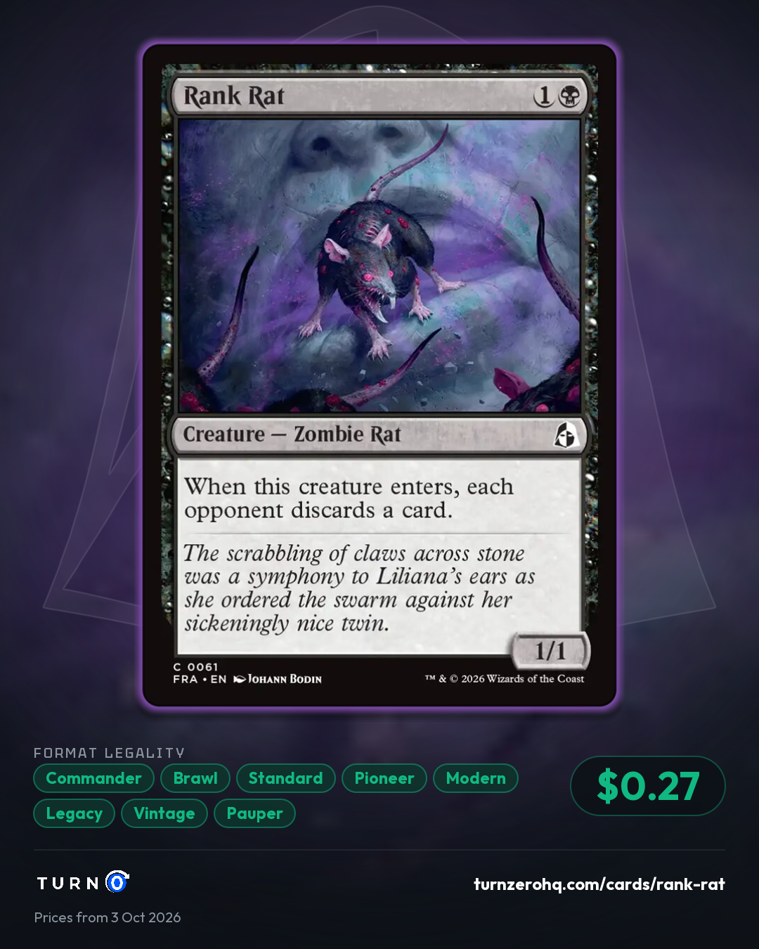 Shareable picture of Rank Rat
