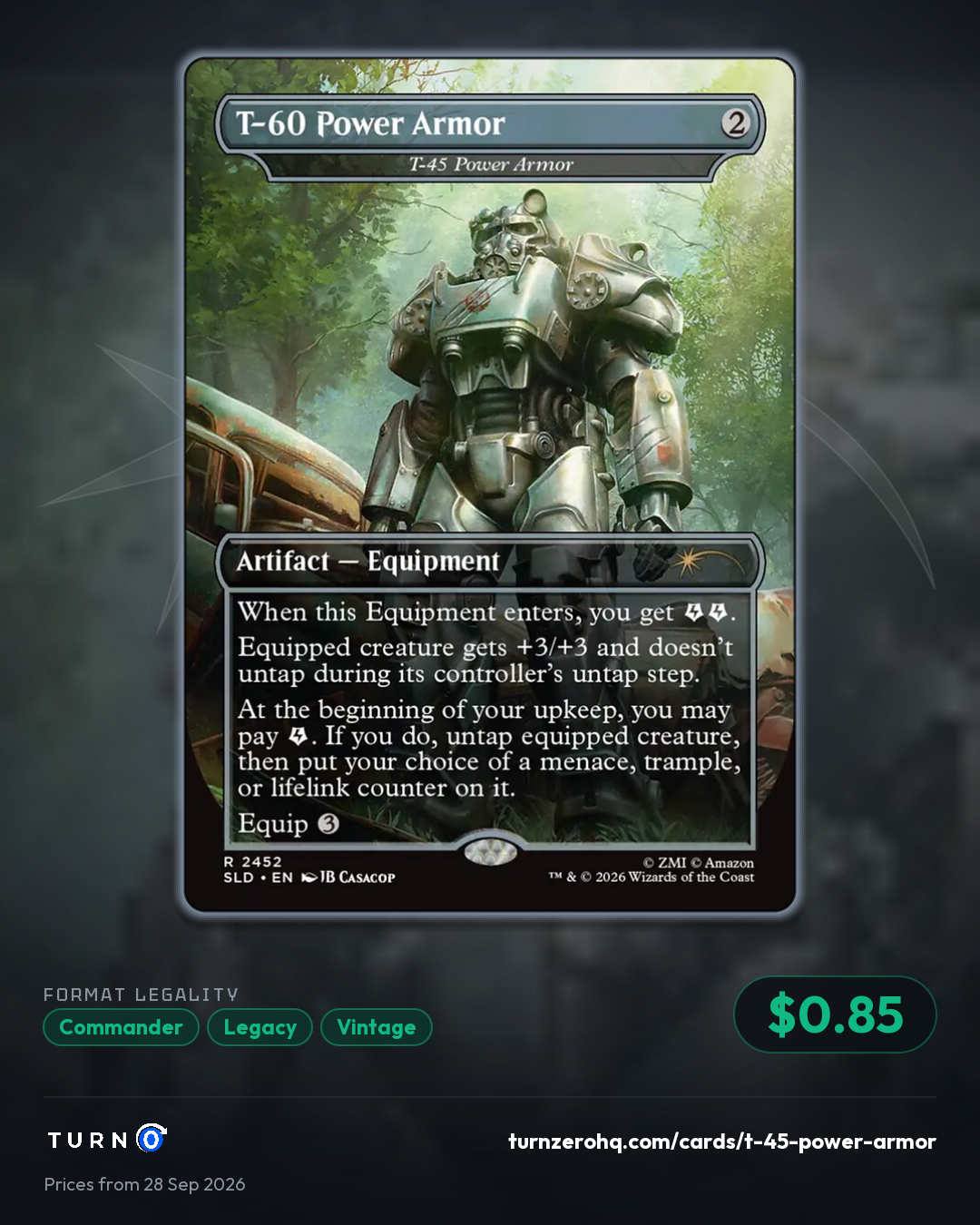 Shareable picture of T-45 Power Armor