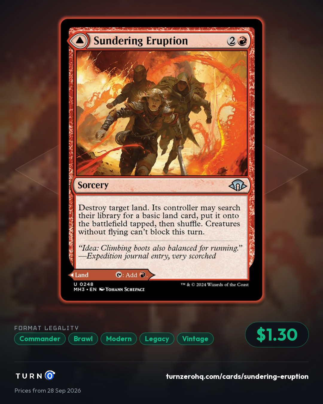 Shareable picture of Sundering Eruption