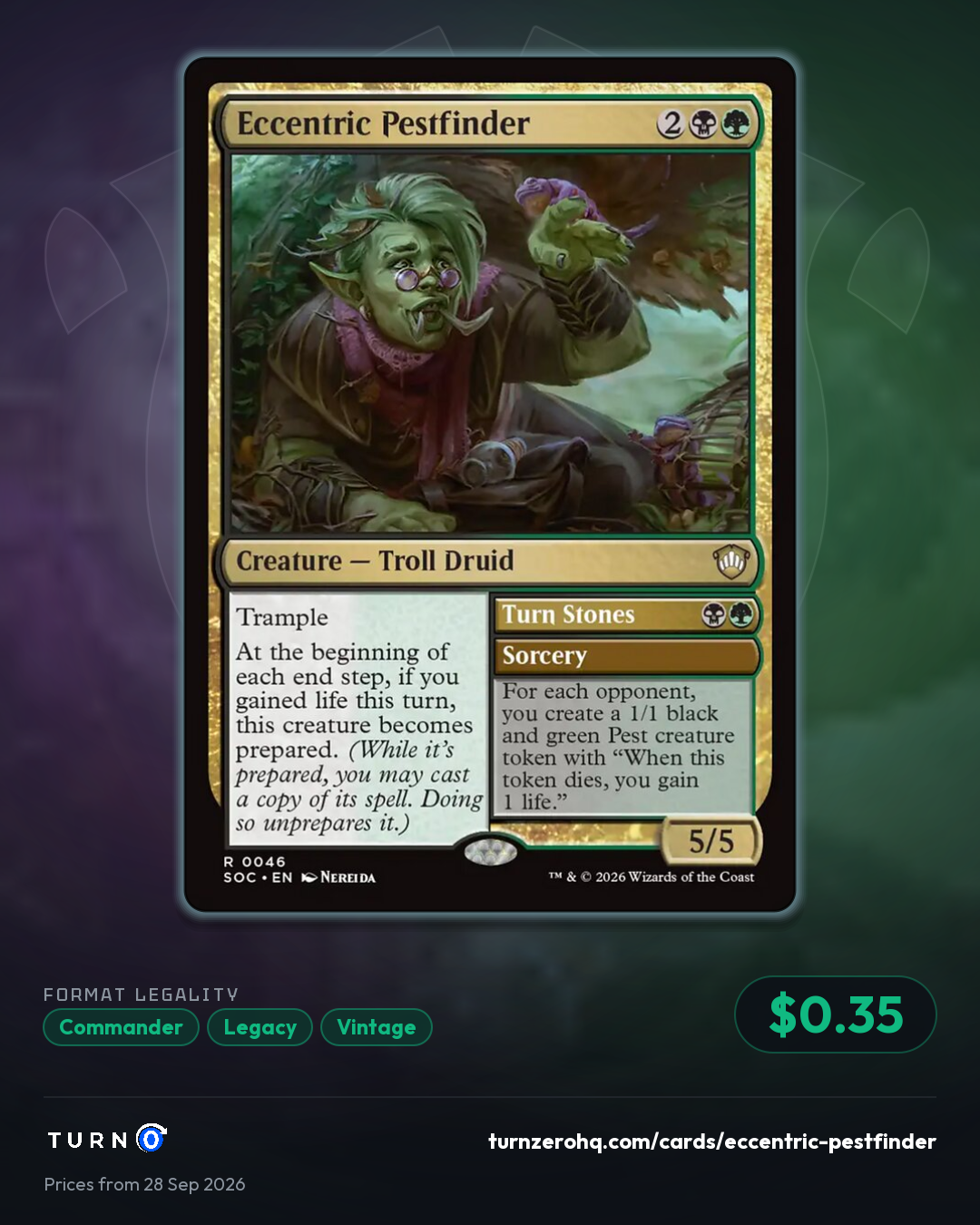 Shareable picture of Eccentric Pestfinder