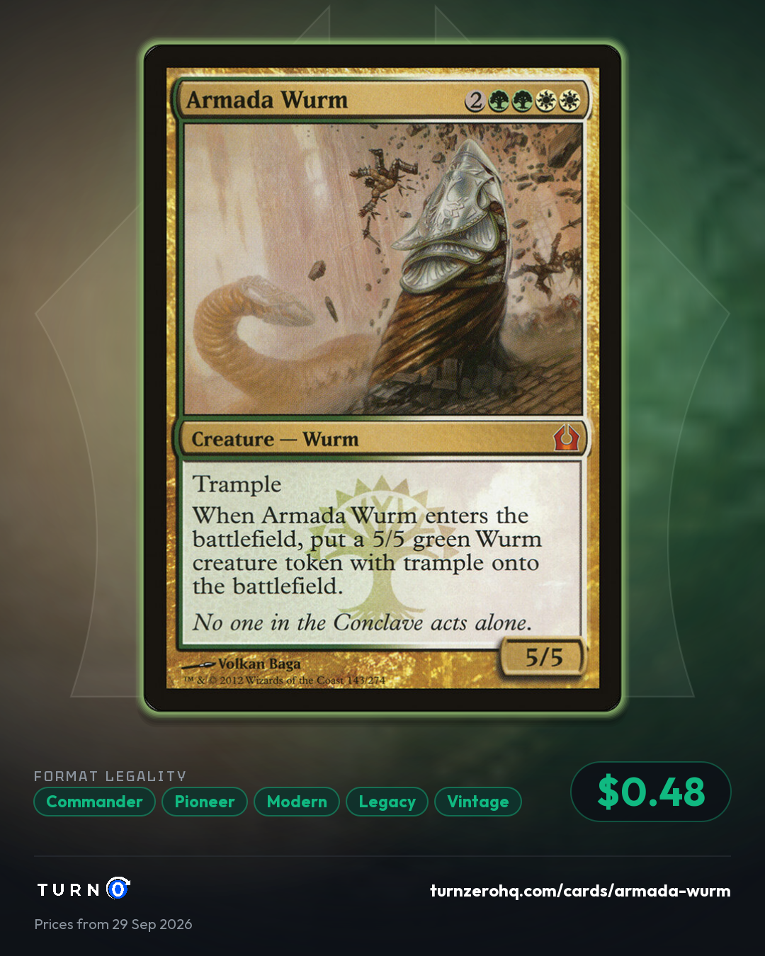 Shareable picture of Armada Wurm