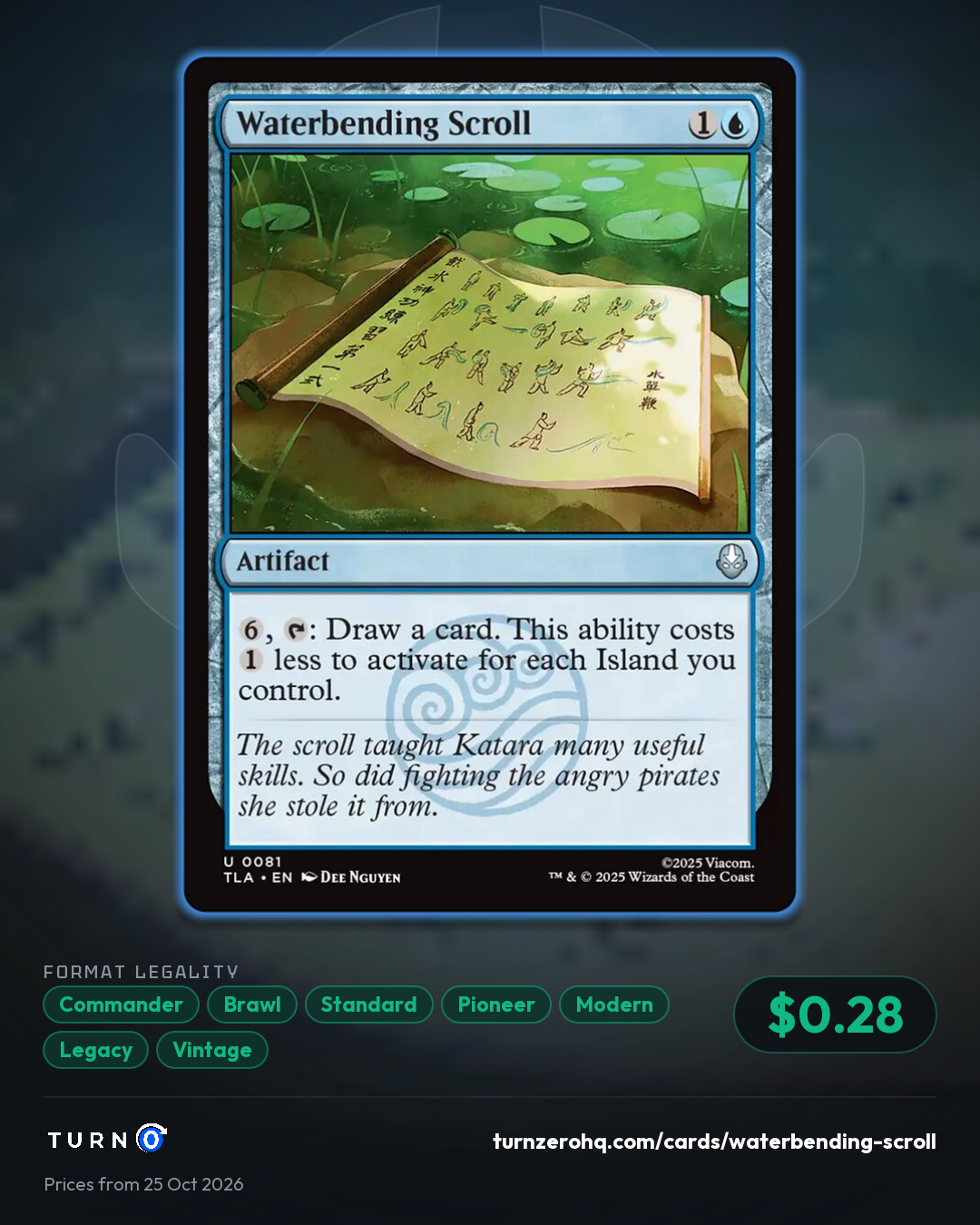 Shareable picture of Waterbending Scroll