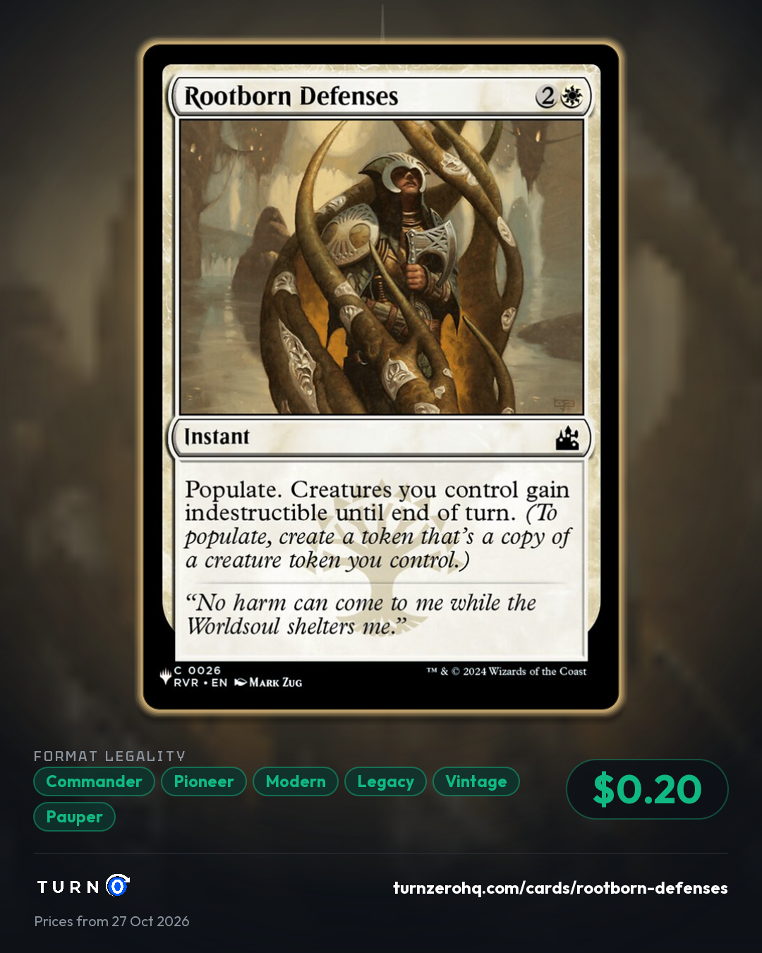 Shareable picture of Rootborn Defenses