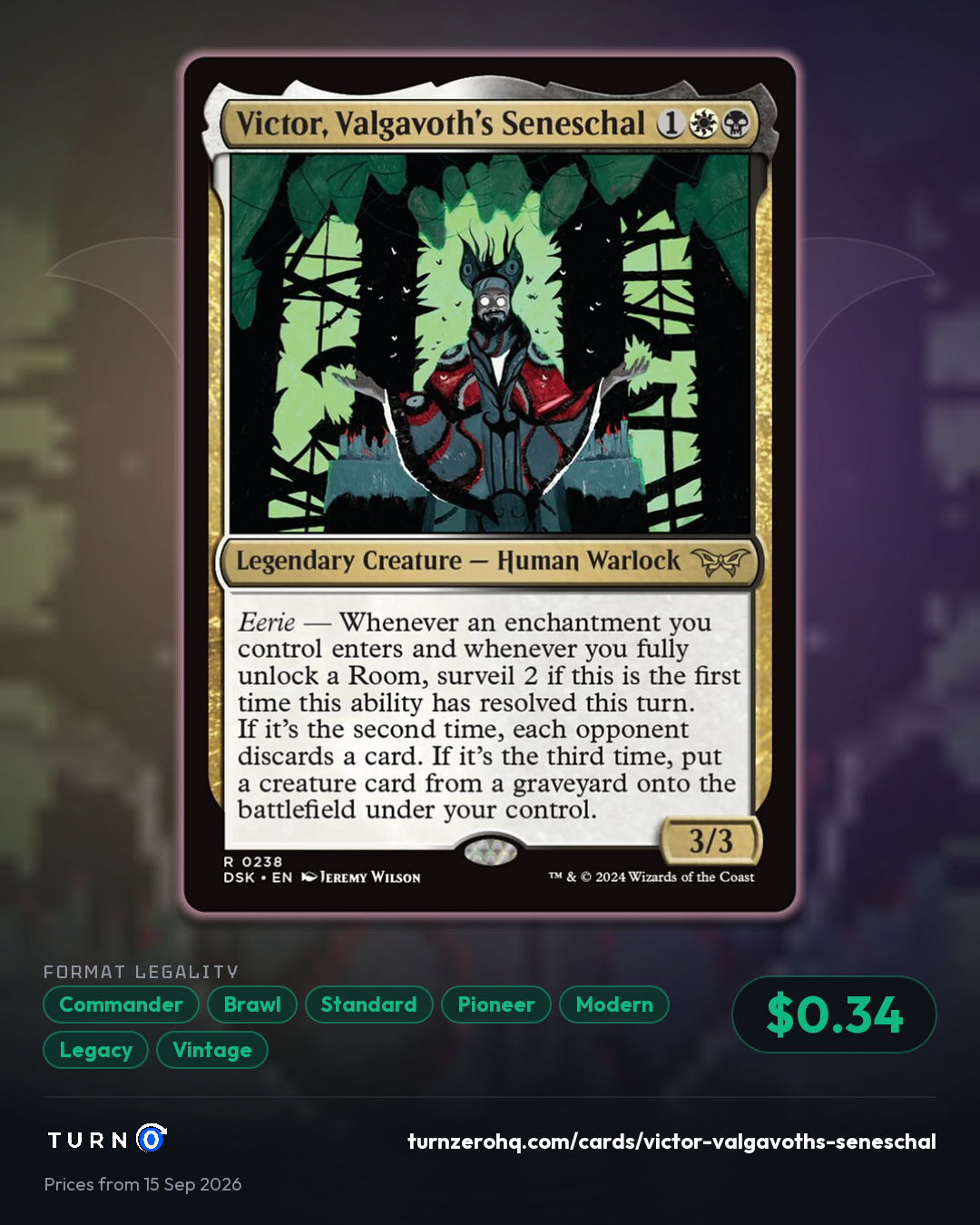 Shareable picture of Victor, Valgavoth's Seneschal