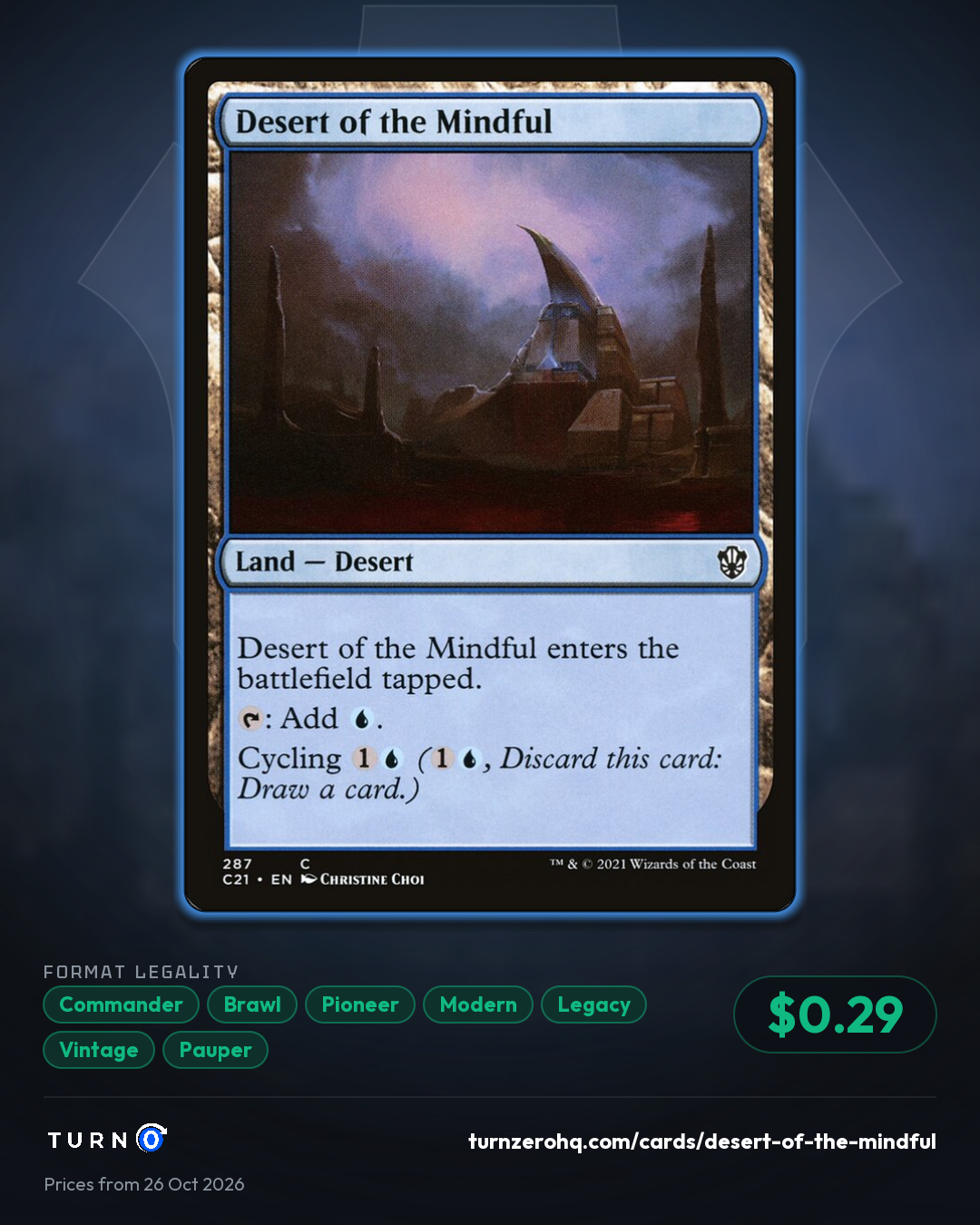 Shareable picture of Desert of the Mindful