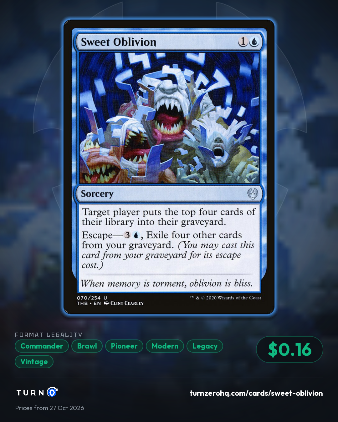 Shareable picture of Sweet Oblivion