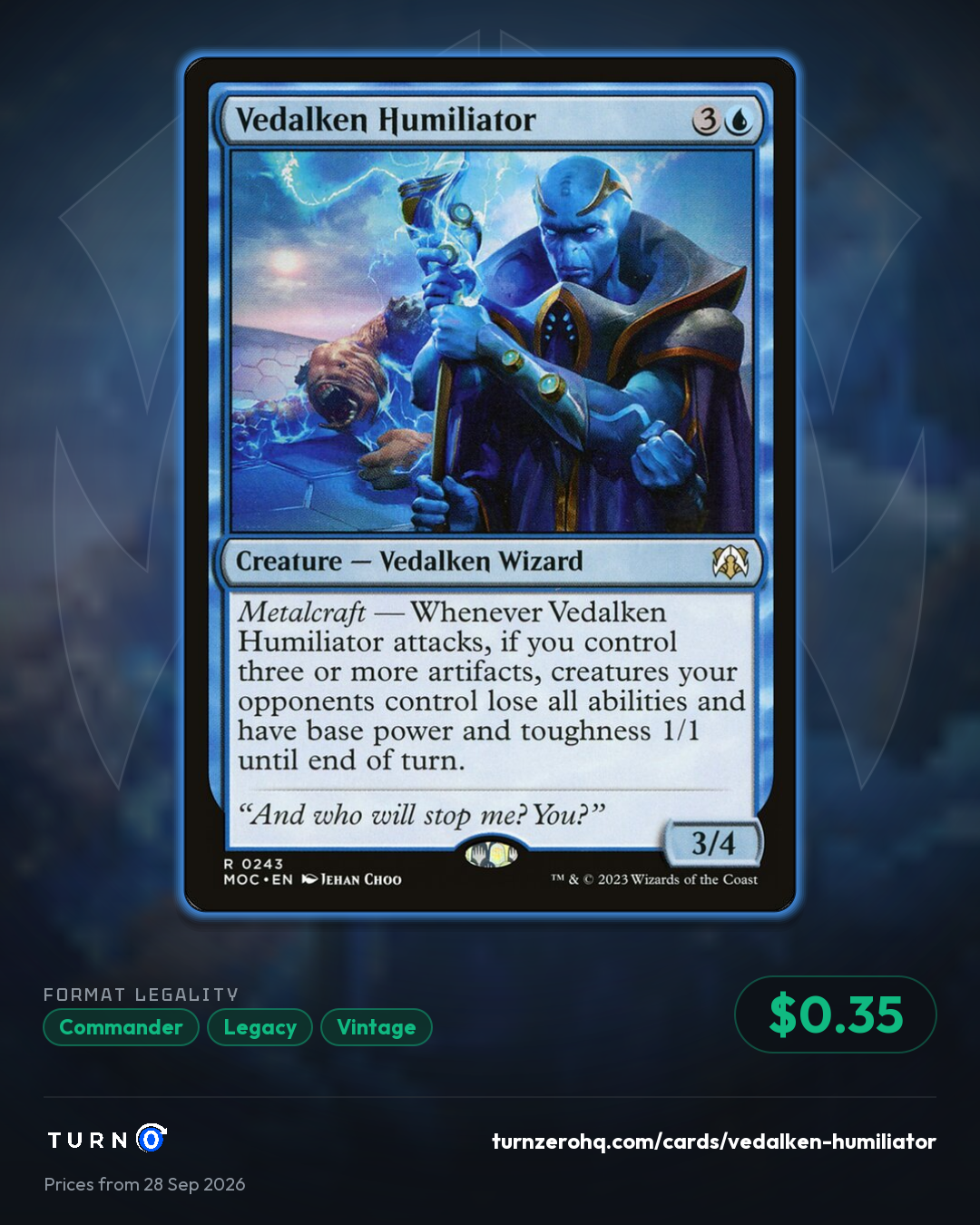Shareable picture of Vedalken Humiliator
