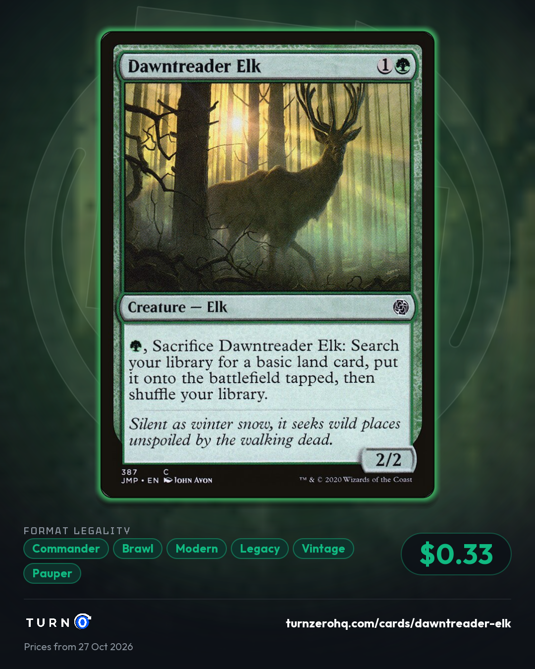 Shareable picture of Dawntreader Elk