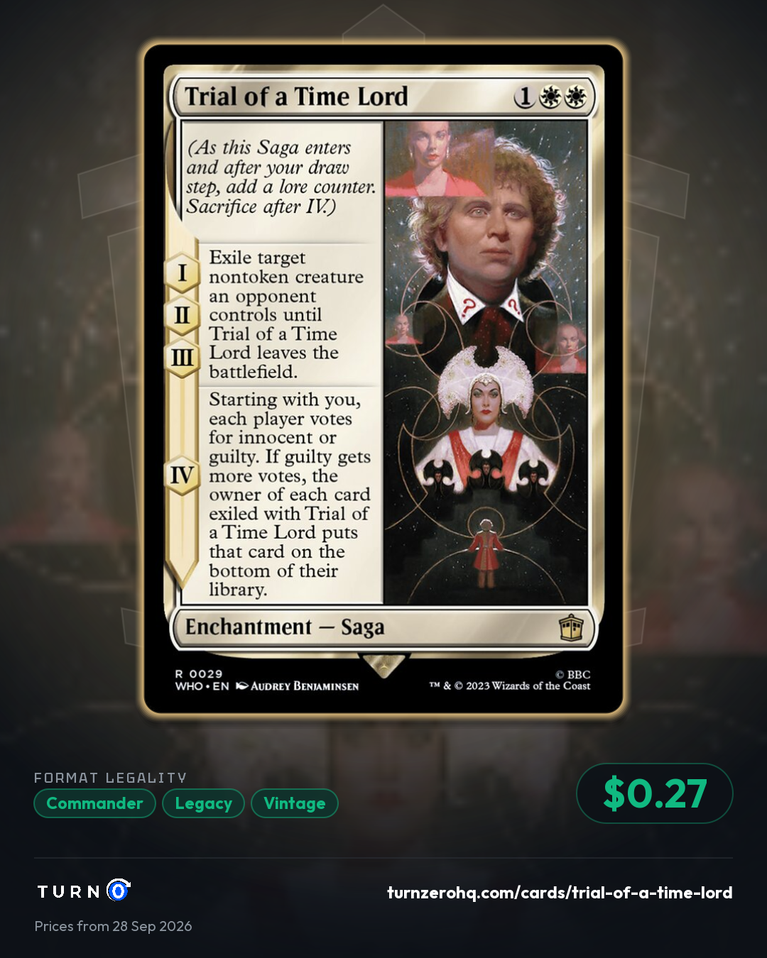 Shareable picture of Trial of a Time Lord