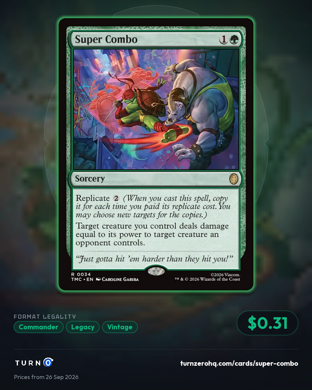 Shareable picture of Super Combo