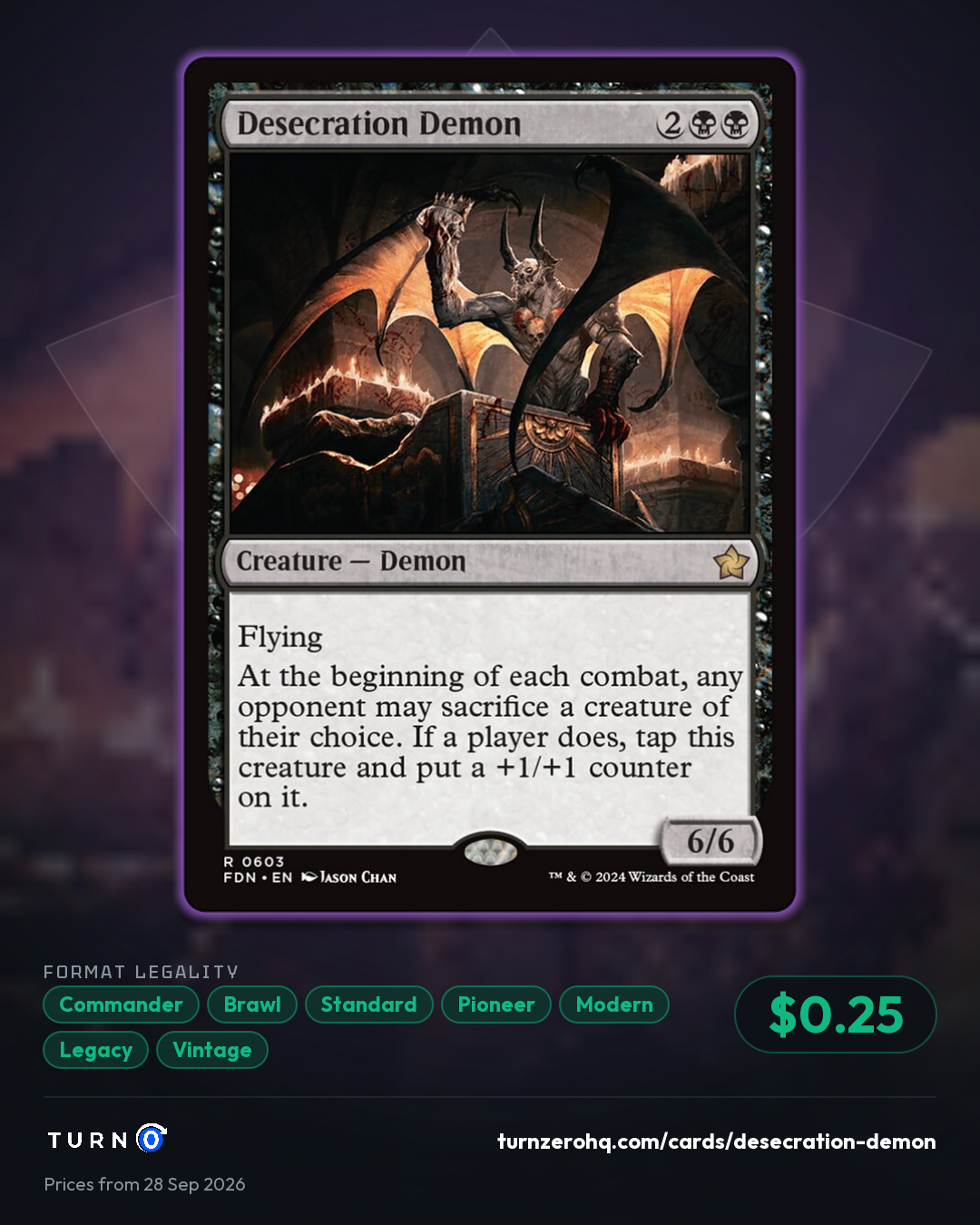 Shareable picture of Desecration Demon