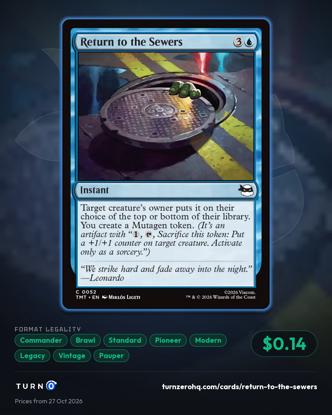 Shareable picture of Return to the Sewers