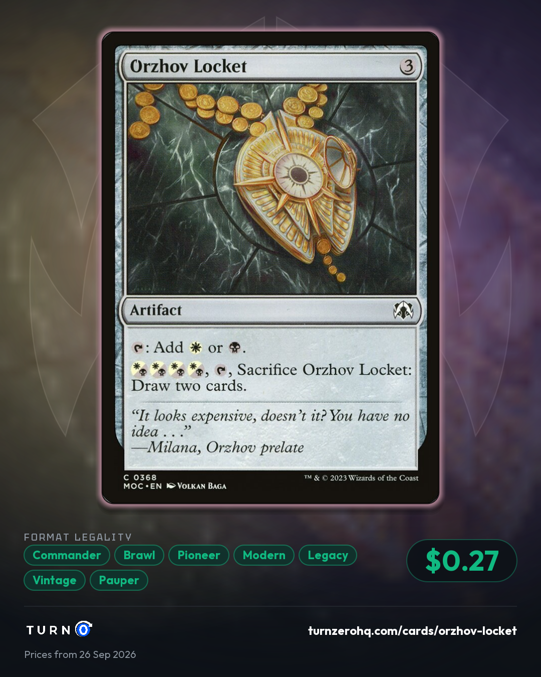Shareable picture of Orzhov Locket