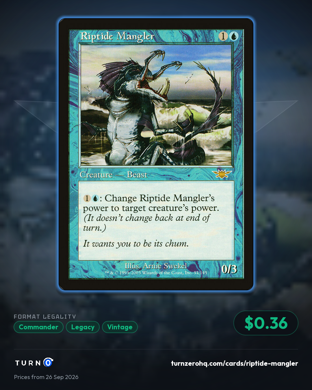 Shareable picture of Riptide Mangler