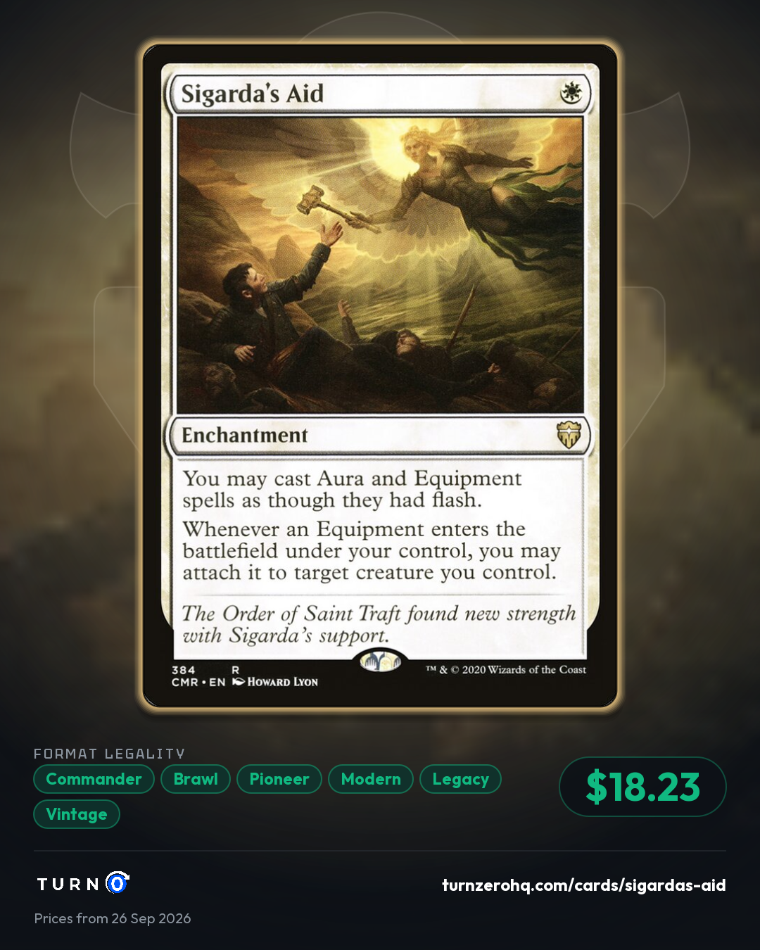 Shareable picture of Sigarda's Aid