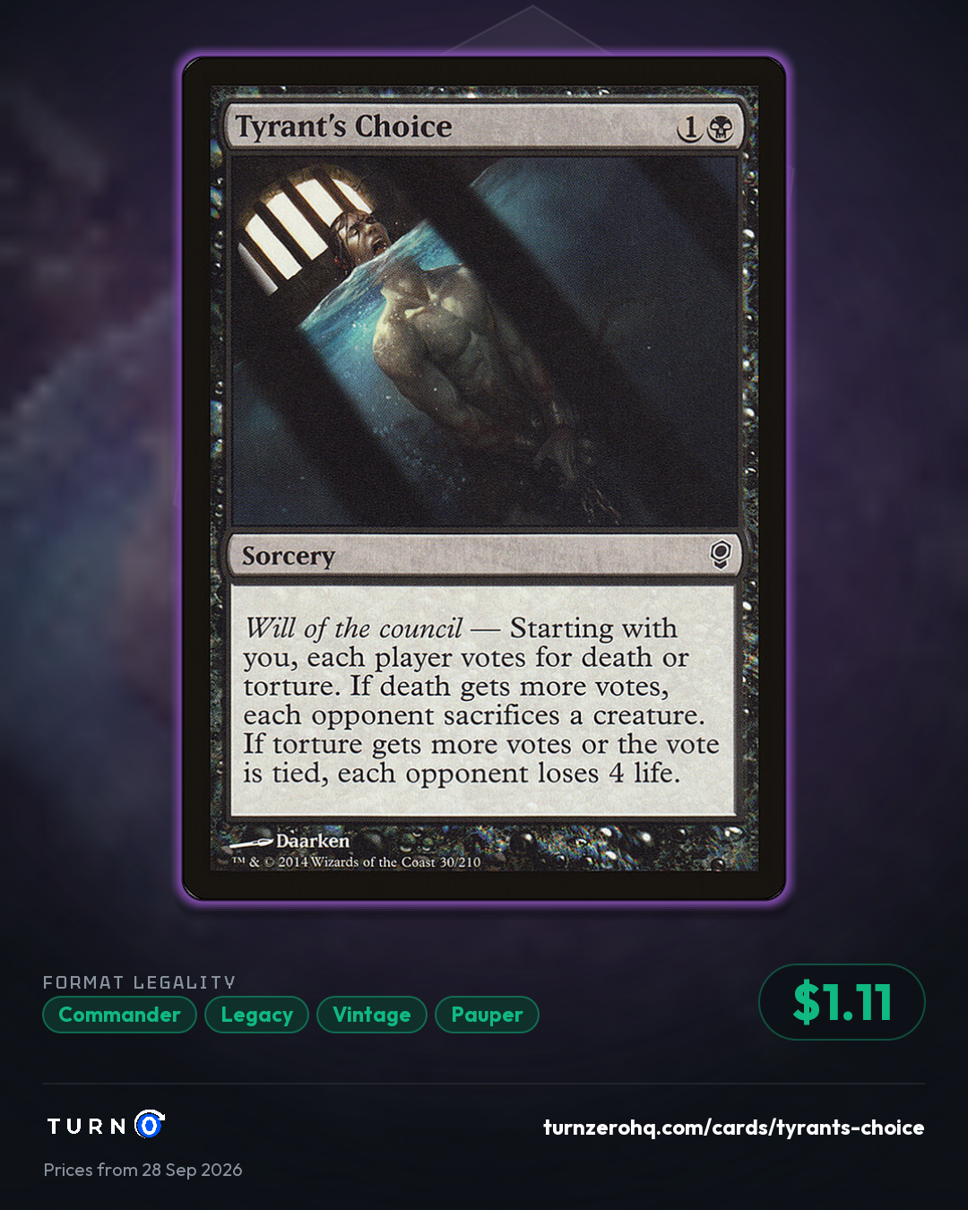 Shareable picture of Tyrant's Choice