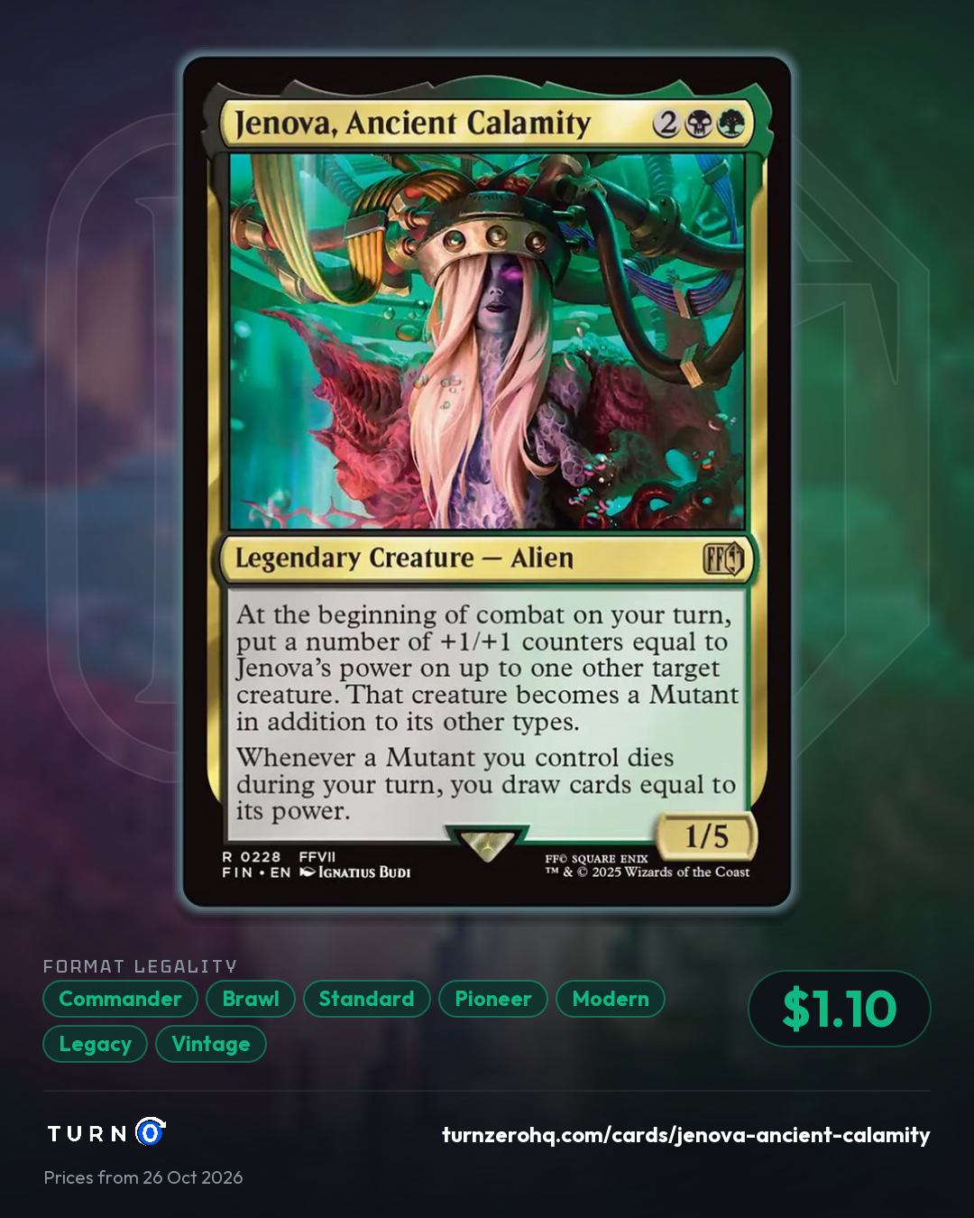 Shareable picture of Jenova, Ancient Calamity