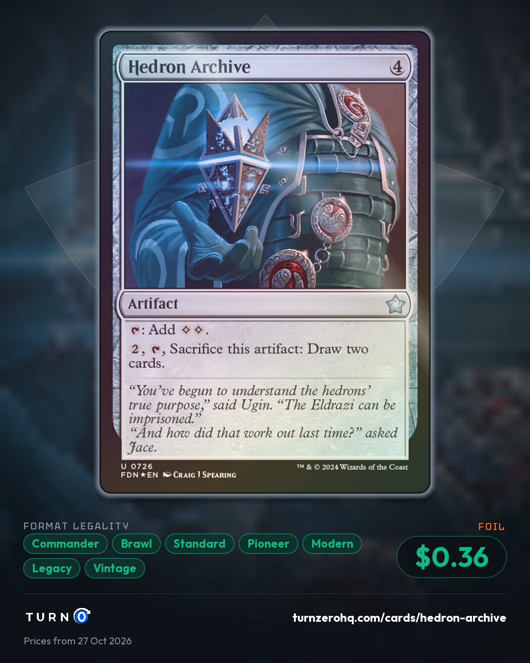 Shareable picture of Hedron Archive