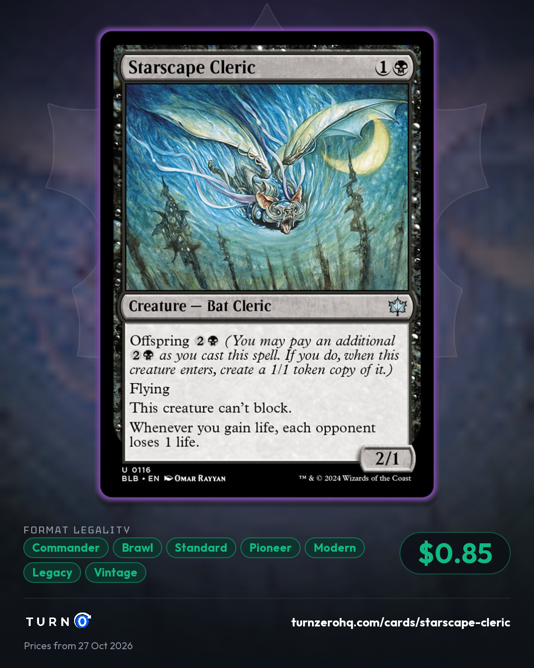 Shareable picture of Starscape Cleric