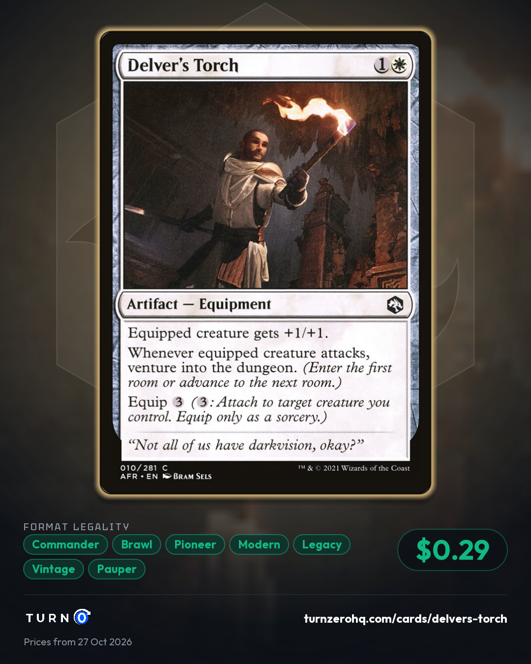 Shareable picture of Delver's Torch