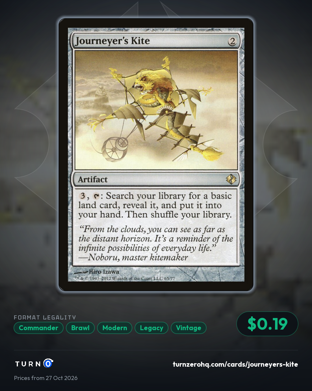 Shareable picture of Journeyer's Kite