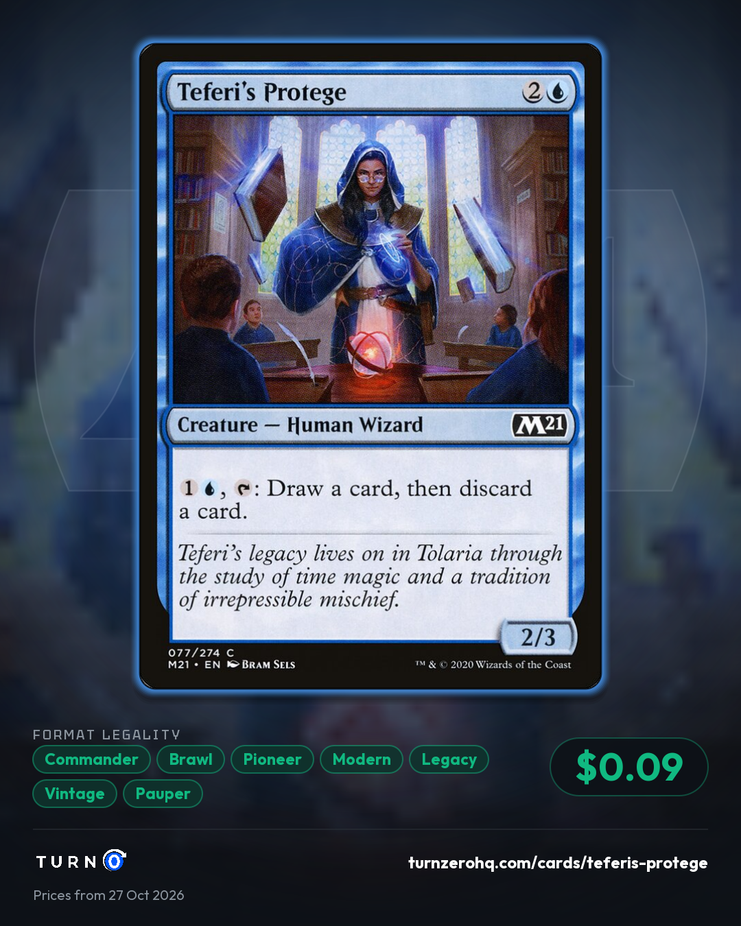Shareable picture of Teferi's Protege