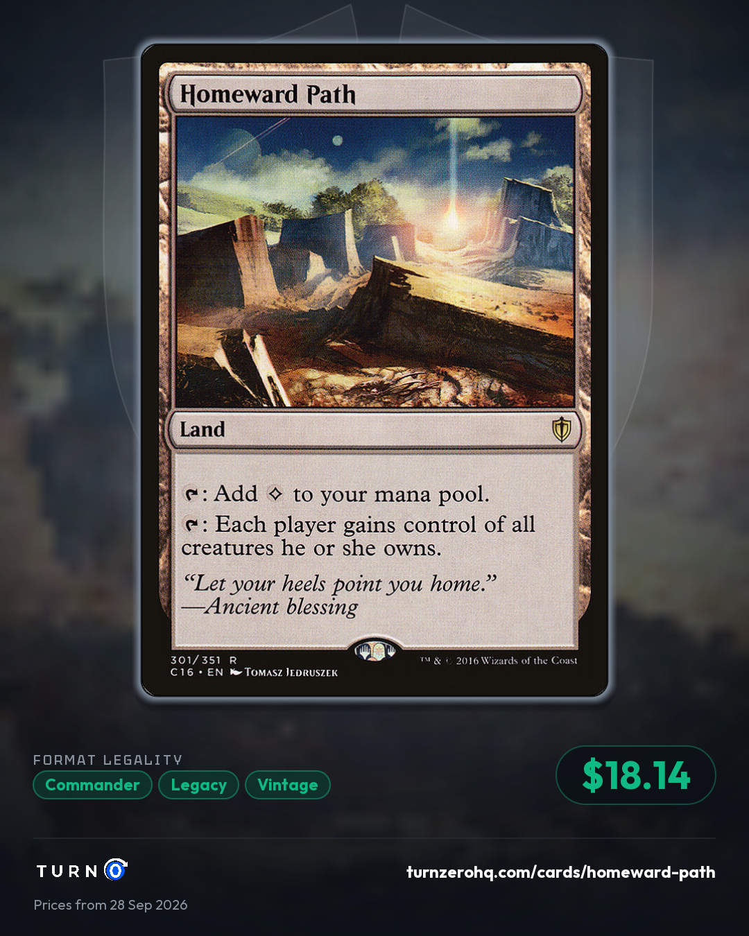 Shareable picture of Homeward Path