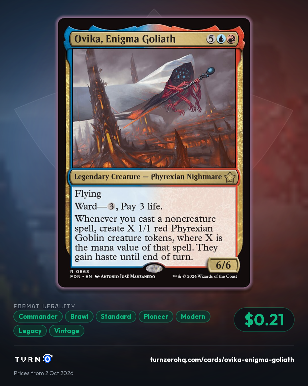 Shareable picture of Ovika, Enigma Goliath