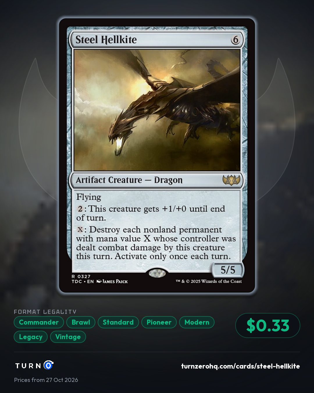 Shareable picture of Steel Hellkite