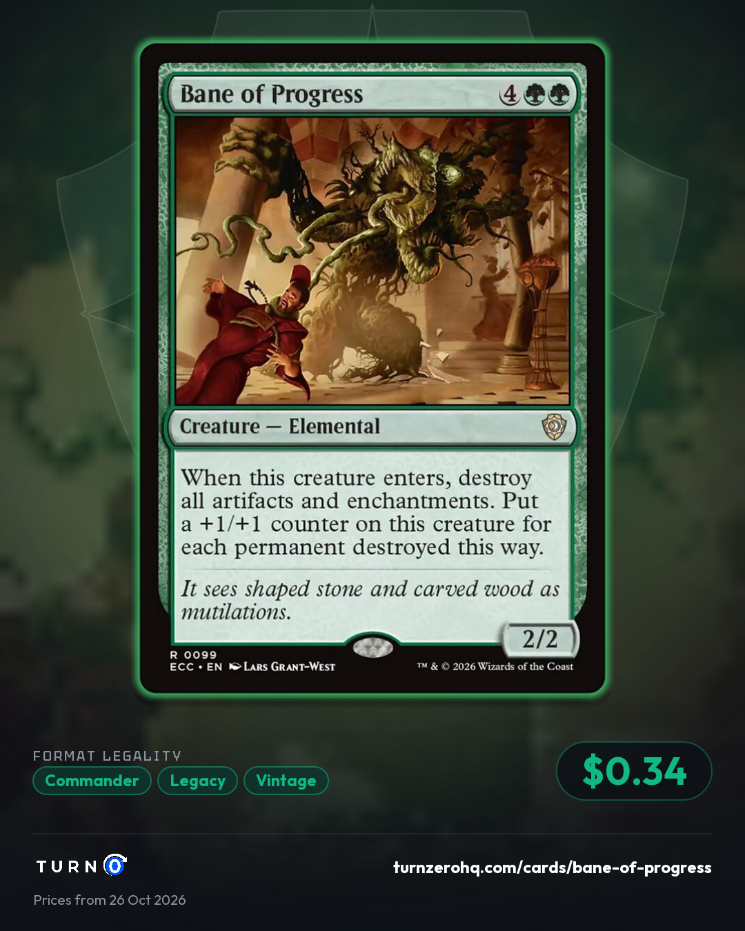 Shareable picture of Bane of Progress