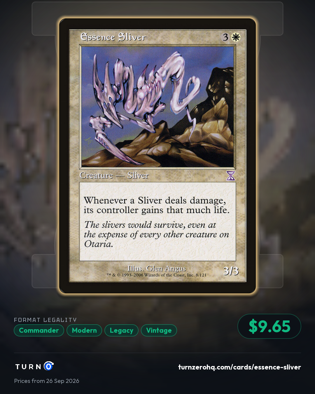 Shareable picture of Essence Sliver