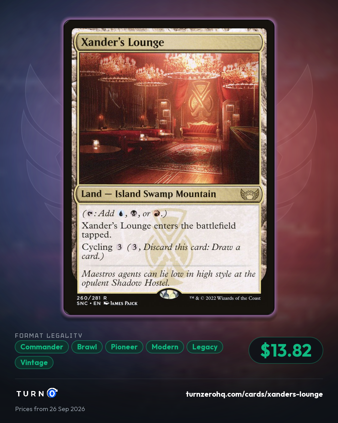 Shareable picture of Xander's Lounge