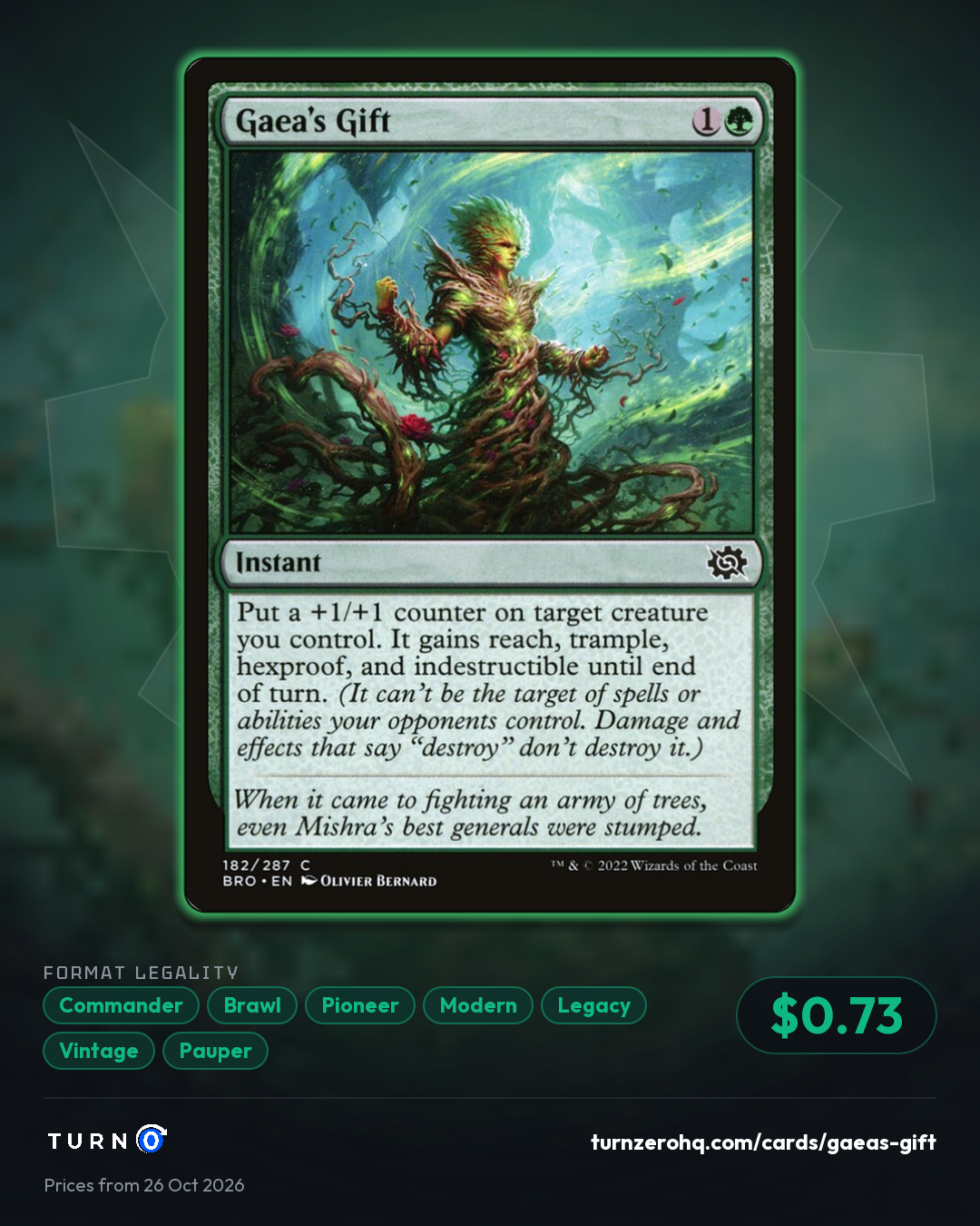 Shareable picture of Gaea's Gift