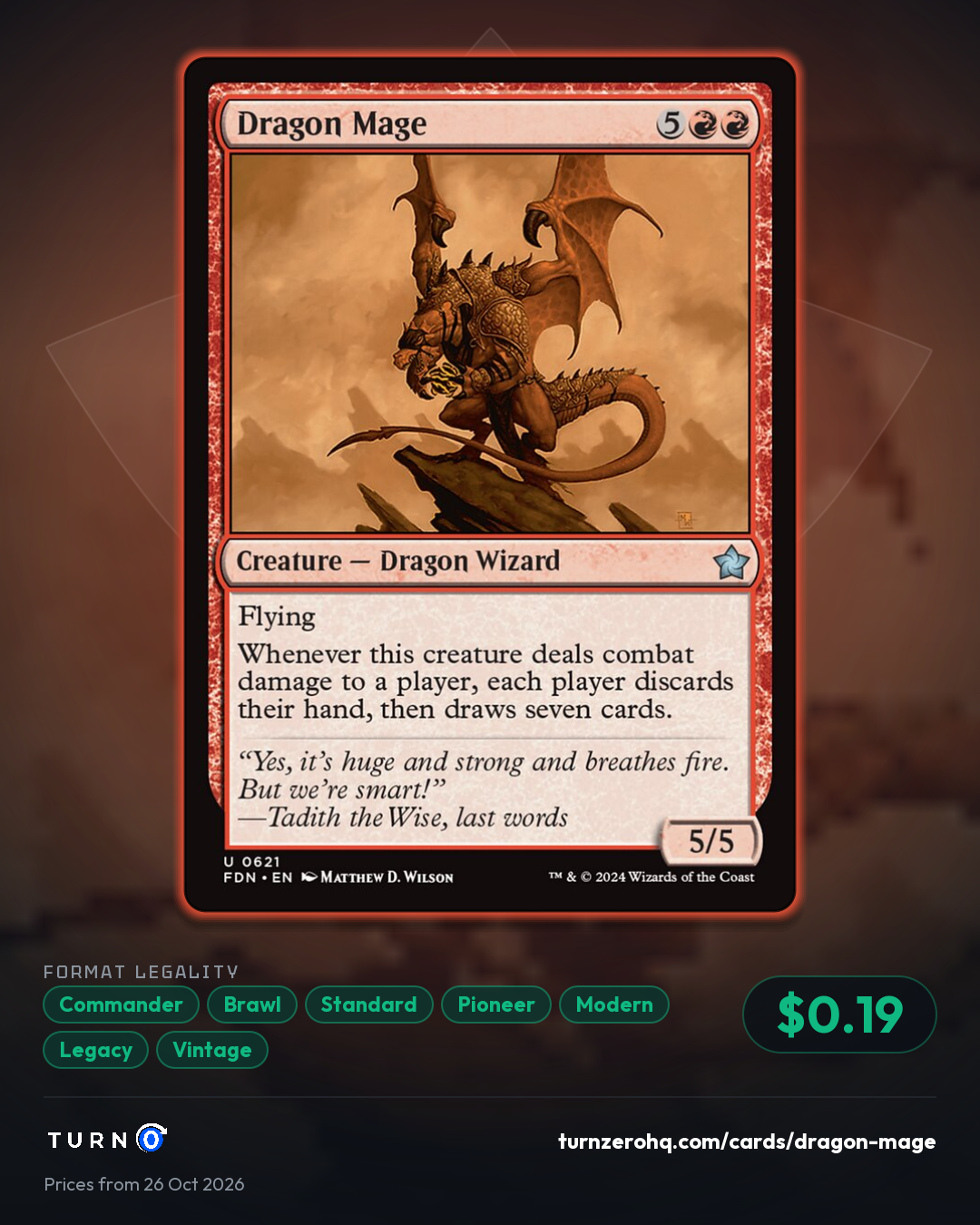 Shareable picture of Dragon Mage