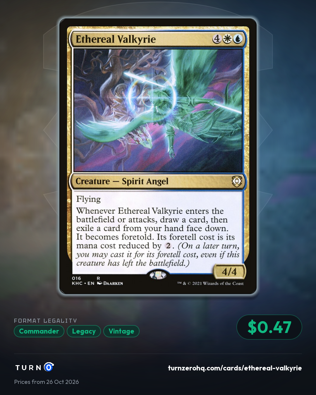 Shareable picture of Ethereal Valkyrie