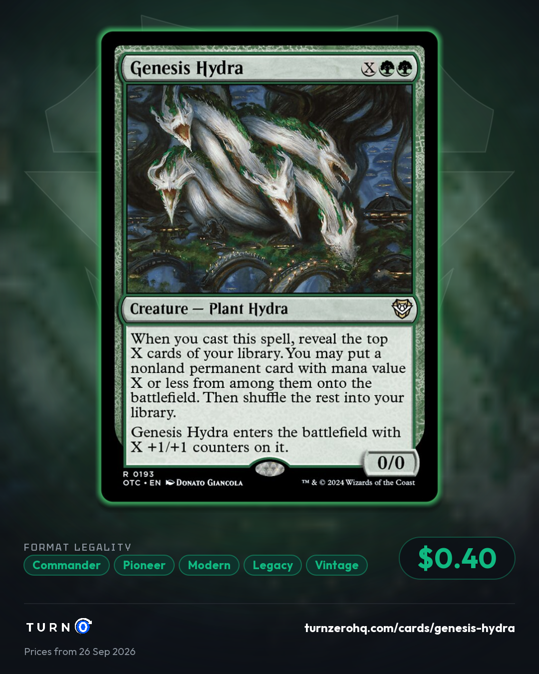 Shareable picture of Genesis Hydra