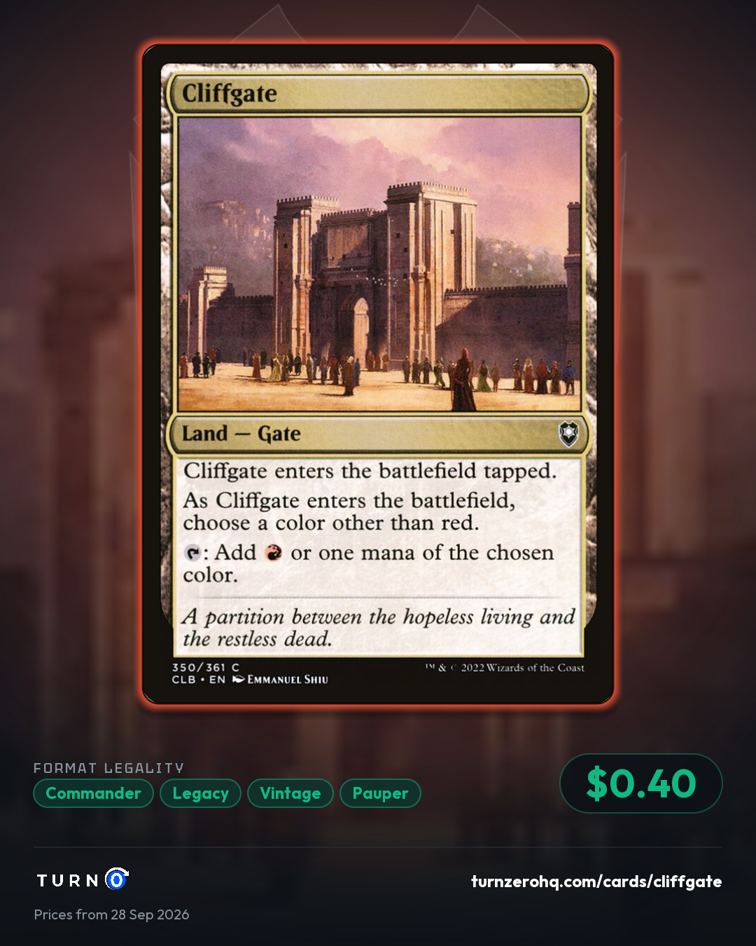 Shareable picture of Cliffgate