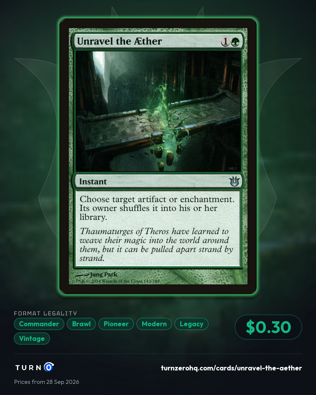 Shareable picture of Unravel the Aether